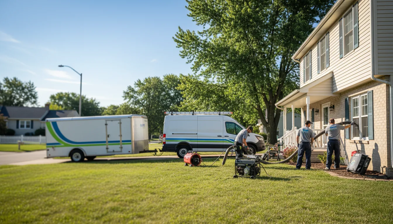 Flooded Basement Restoration And Cleanup With Repair in Olar, SC near me